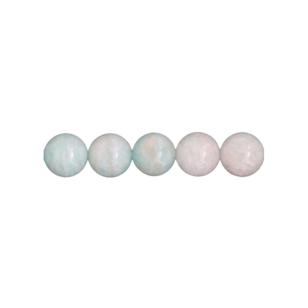 fil amazonite pierres boules 6mm