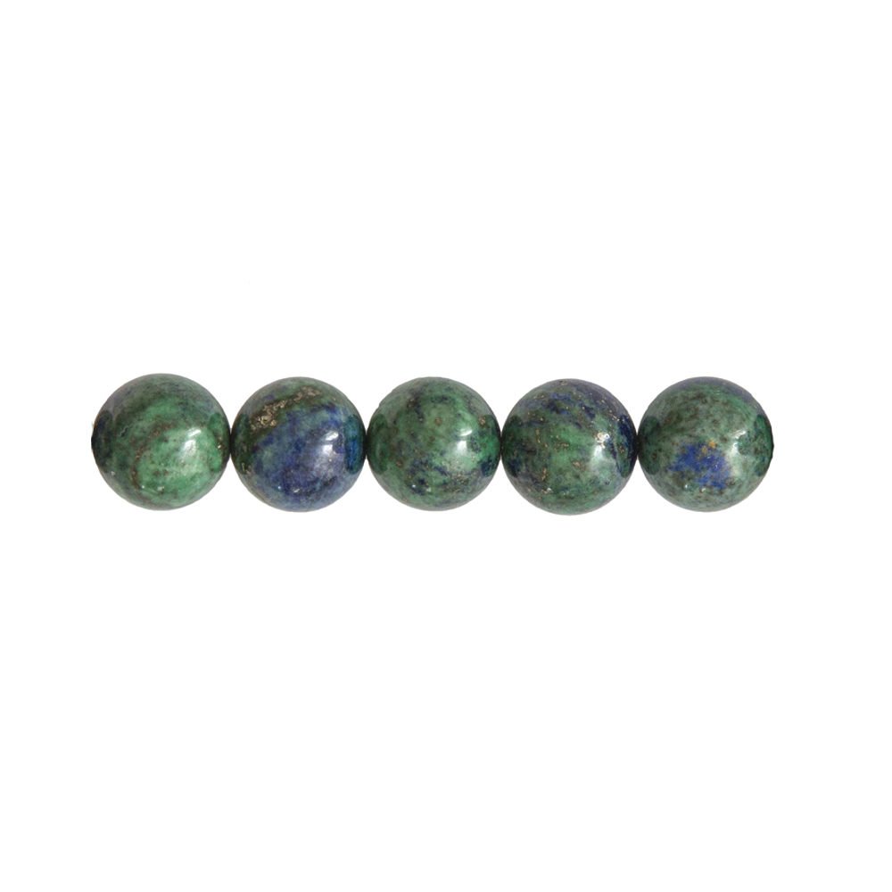 perle ronde chrysocolle 8mm
