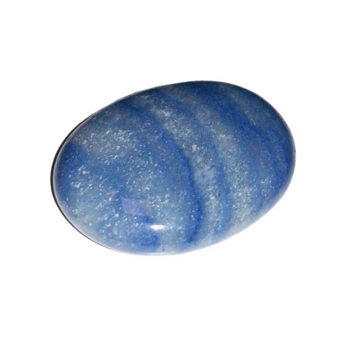 galet quartz bleu