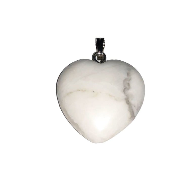 Pendentif En Magnésite 14mm - Pierre Semi-précieuse, Fait Main, Origine France, Neuf