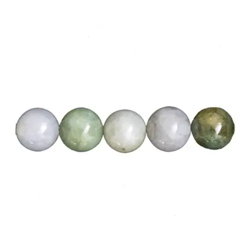 perle ronde jade de birmanie 10mm