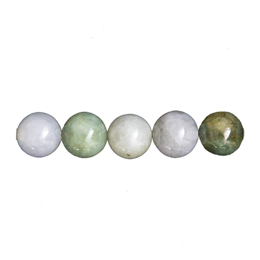 perle ronde jade de birmanie 8mm