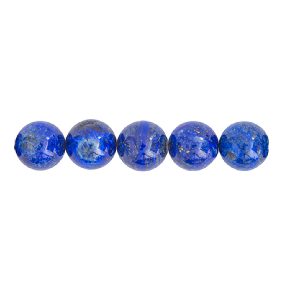 perle ronde lapis lazuli 10mm