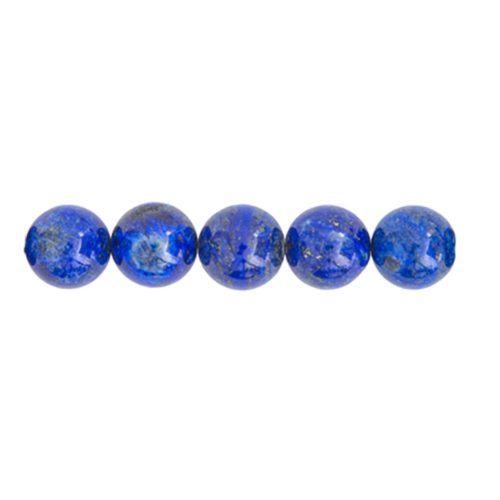 perle ronde lapis lazuli 10mm