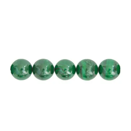 perle ronde malachite 12mm