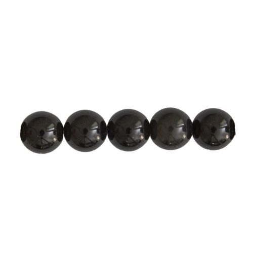 perle obsidienne noire 10mm