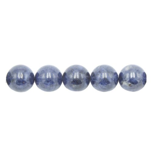 perle ronde saphir 8mm