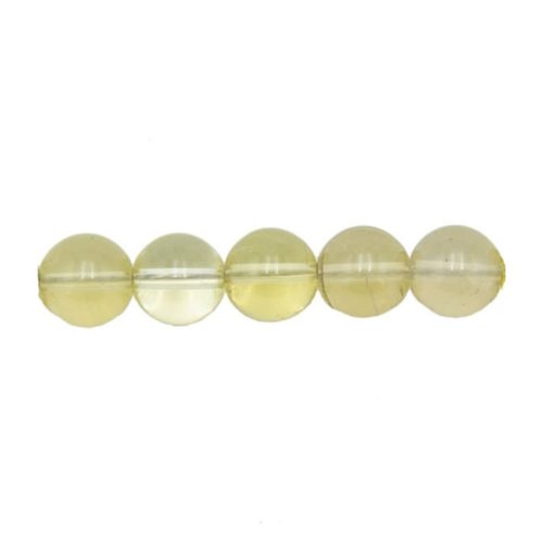 perle topaze citron 8mm