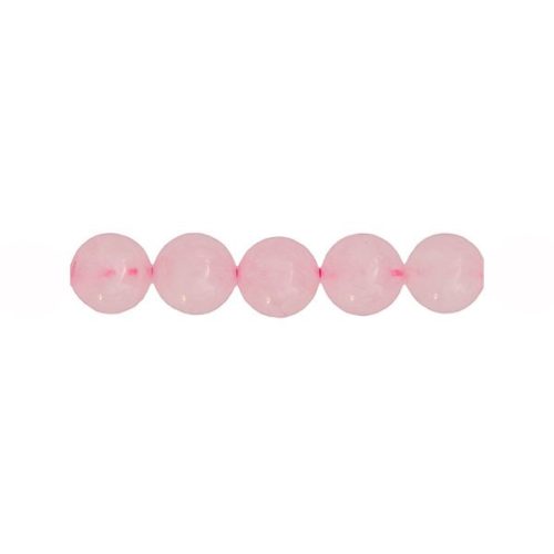 perle quartz rose 12mm