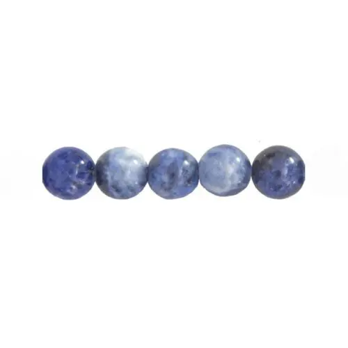 perles sodalite 12mm