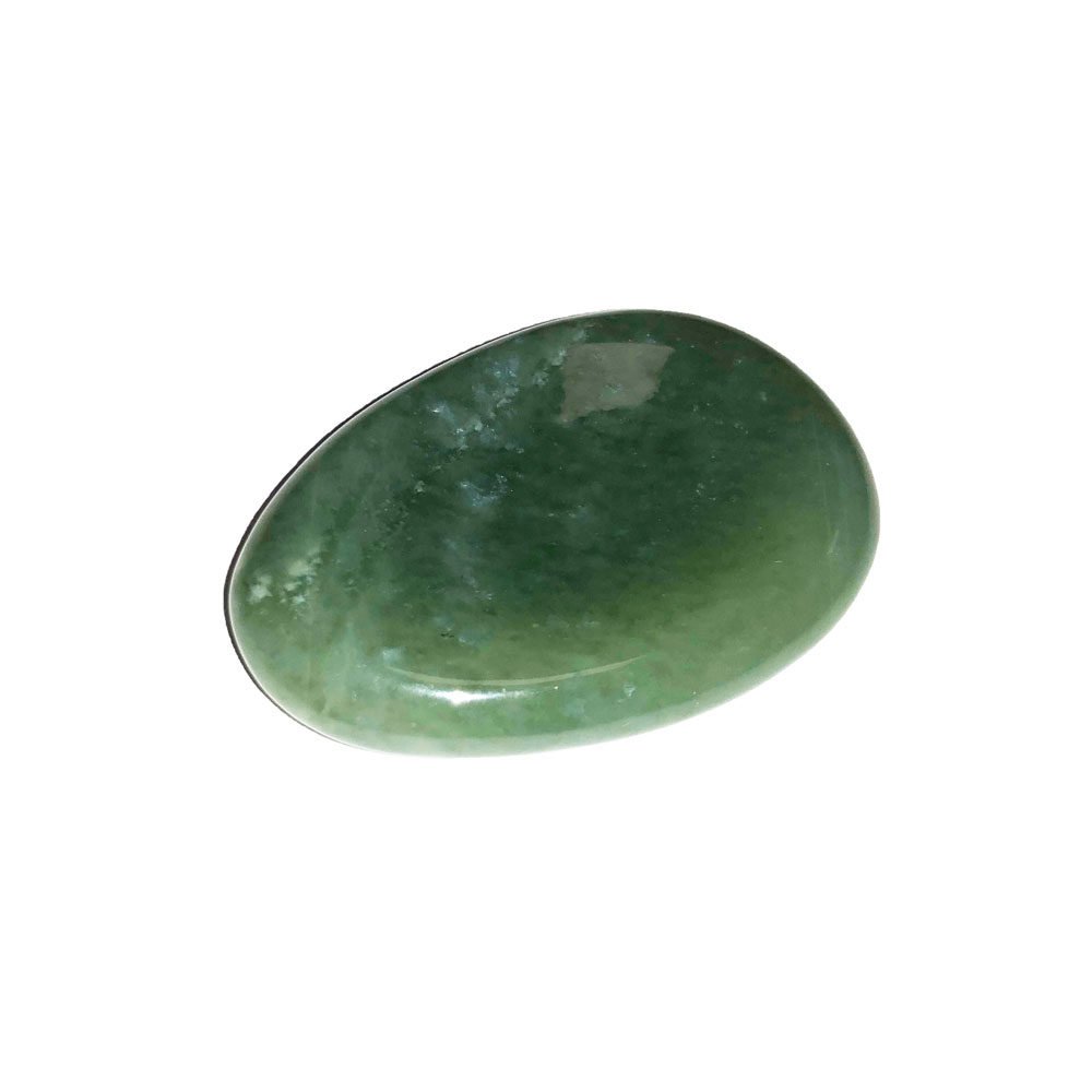 pierre pouce jade vert
