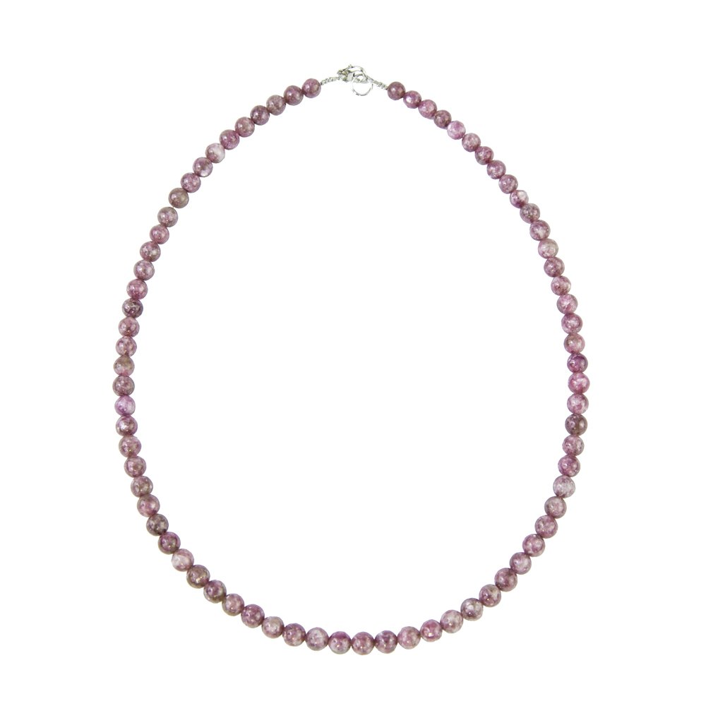 collier rubellite 6mm