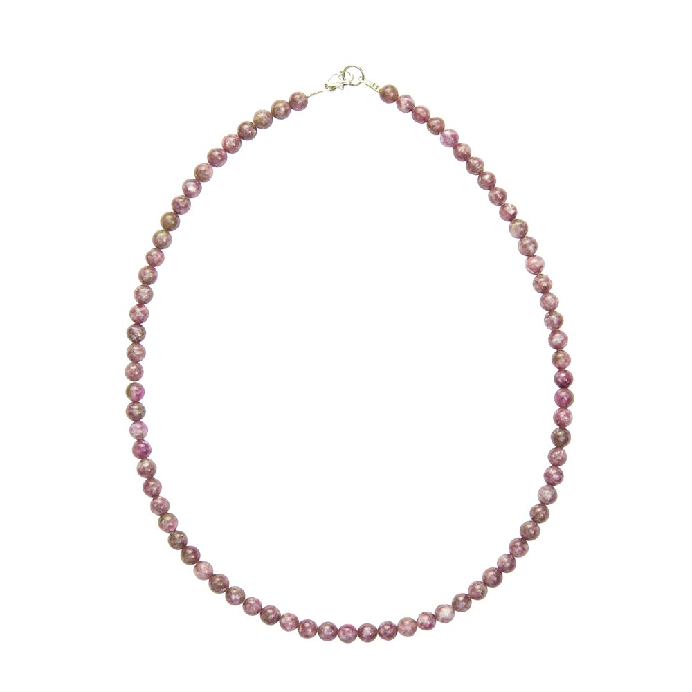 collier rubellite 6mm