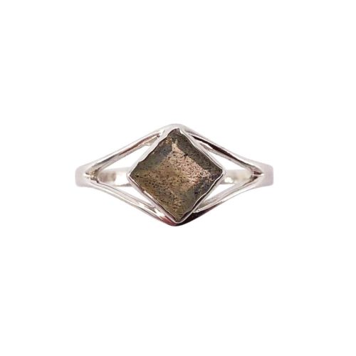 bague labradorite argent