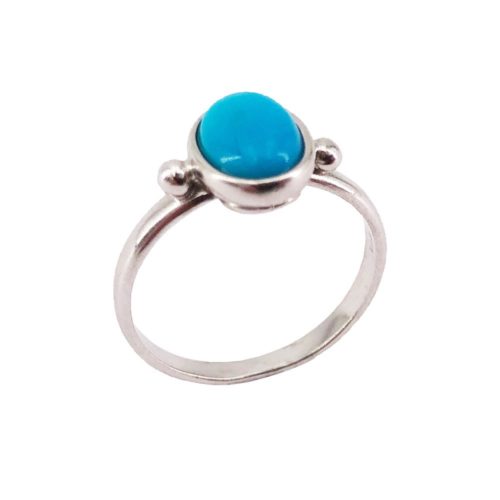 bague turquoise argent