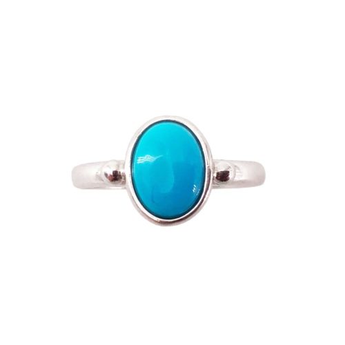 bague turquoise argent