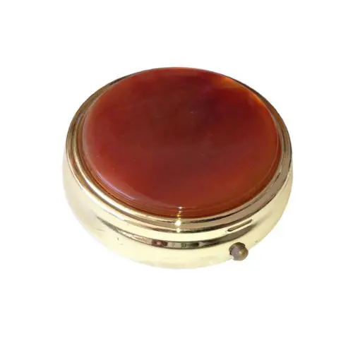 boite à pilules cornaline