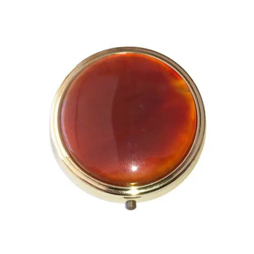 boite à pilules cornaline