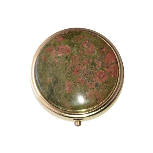 boite à pilules unakite