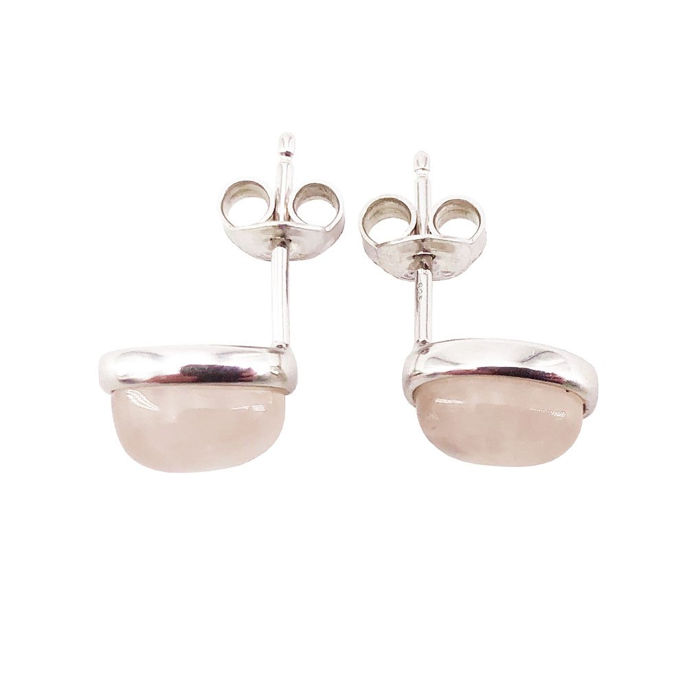 Boucles d'oreilles cœur en pierre naturelle Améthyste et Quartz rose – Les  Cristaux de Sophie