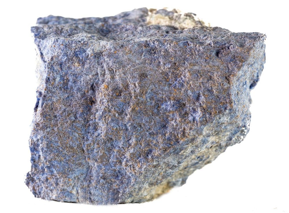 Dumortiérite cristallisée — origine géologique borosilicate d'aluminium métamorphique