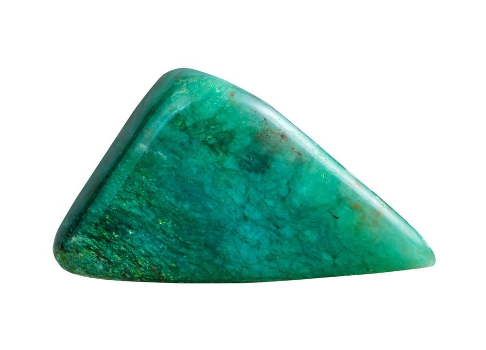 Pierre fuchsite en cabochon — vertus et propriétés en lithothérapie, pierre du cœur