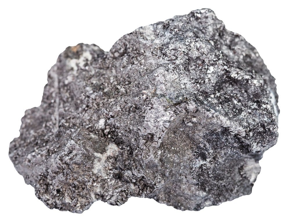 Graphite naturel cristallin hexagonal - origine et composition carbone pur en feuillets graphènes