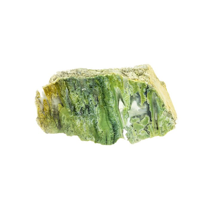 Agate verte en pierre roulée pour la lithothérapie