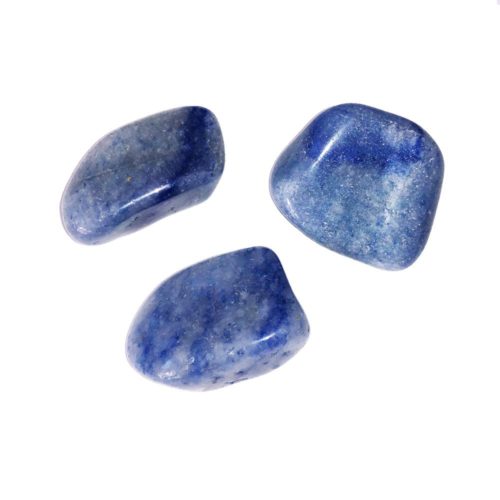 pierre roulée quartz bleu