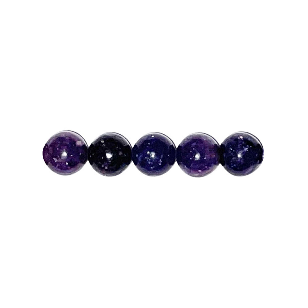 Sachet de 5 perles - Rubellite 10mm – Image 2