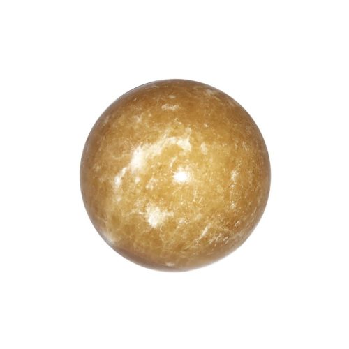 sphere calcite orange 40mm