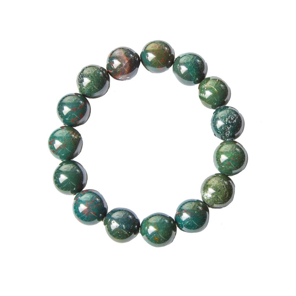 Pulsera Piedra de sangre – Piedras bolas 12mm