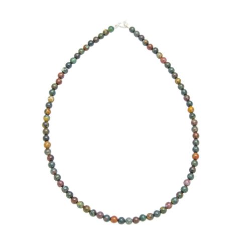 collier pierre de sang 6mm