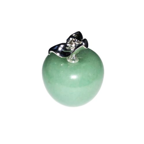 colgante aventurina manzana