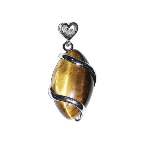 colgante ojo de tigre ojo de caballo