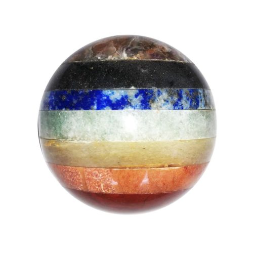 sphere 7 chakras 60mm