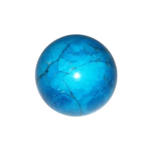 sphere howlite bleue 40mm