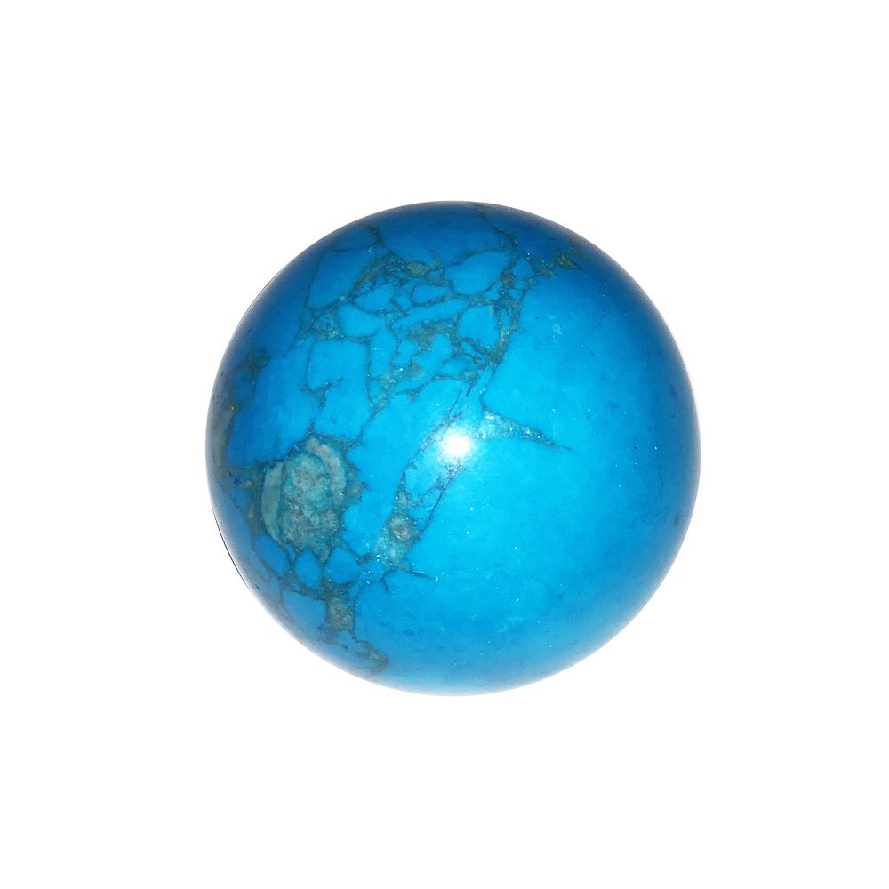 sphere howlite bleue 40mm