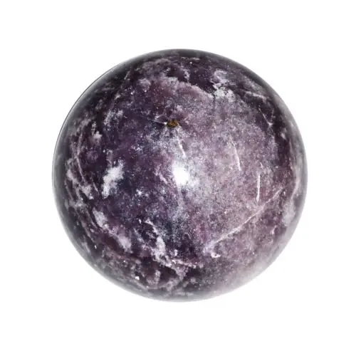 sphere lepidolite 60mm
