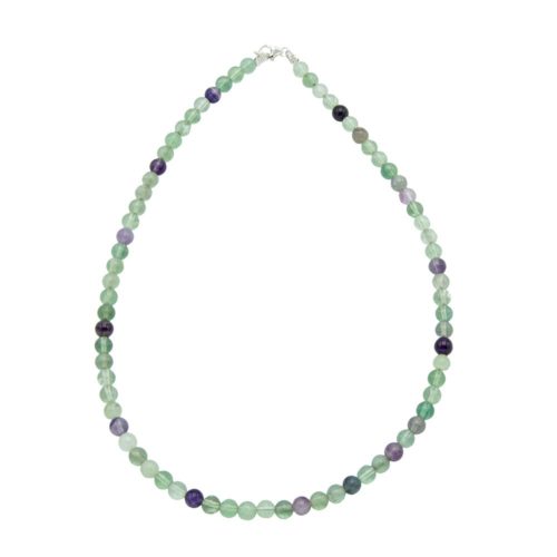 collier fluorine multicolore 6mm