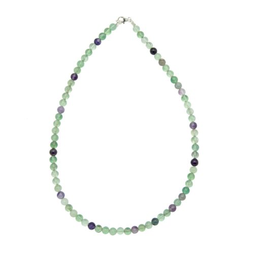 collier fluorine multicolore 6mm
