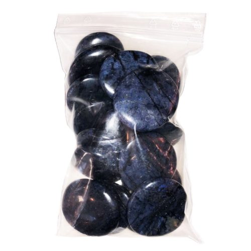 bolsa guijarros dumortierita