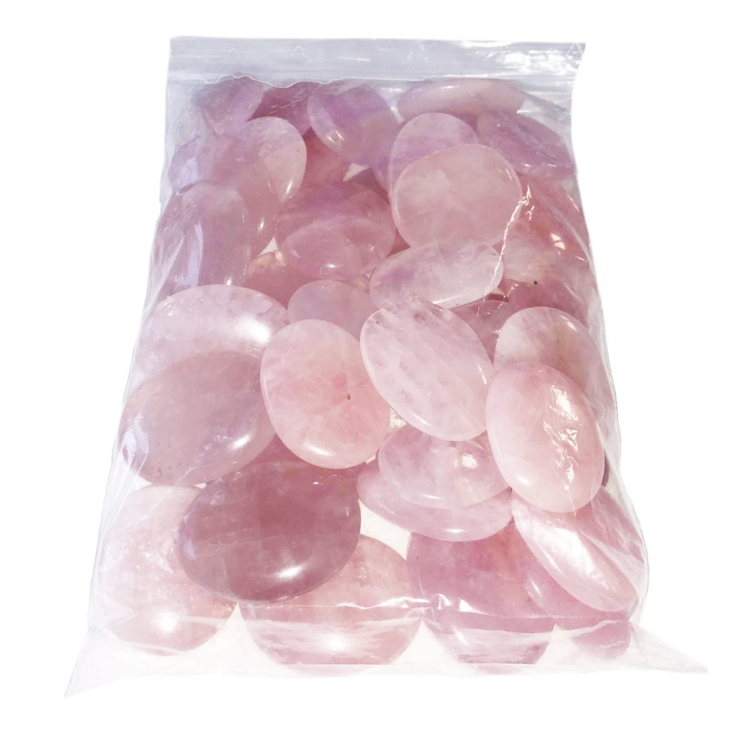 Galets Quartz rose – 1kg