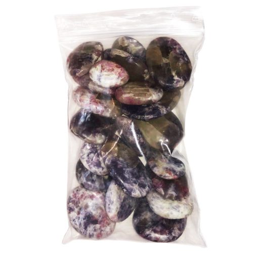 sachet galets Tourmaline rose