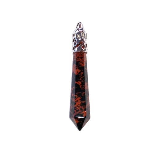 Mahogany Obsidian Pendant – Long Point