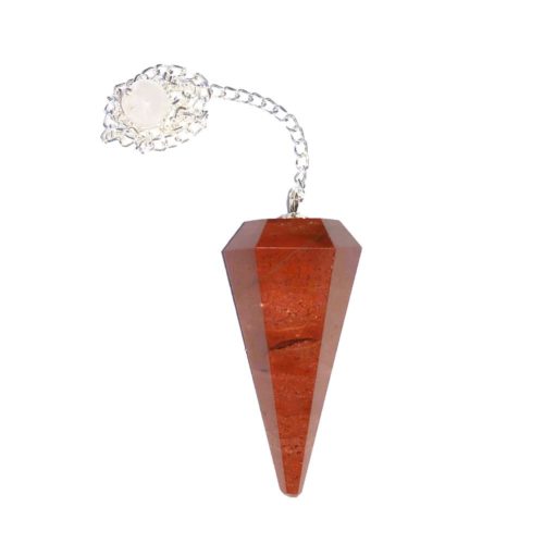 pendule-jaspe-rouge-hexagonal