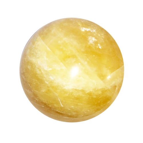 Sphère Calcite orange
