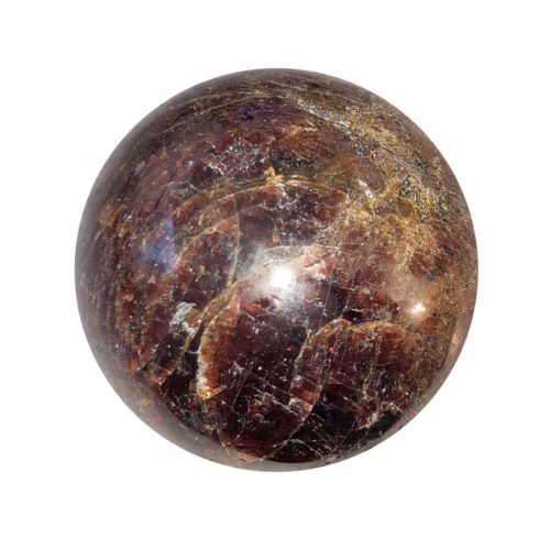 Sphère Grenat rouge