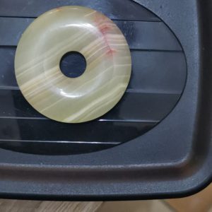 Pendentif Aragonite verte - PI Chinois ou Donut 40mm photo review