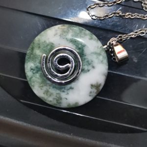 Pendentif Agate arbre - PI Chinois ou Donut 30mm photo review